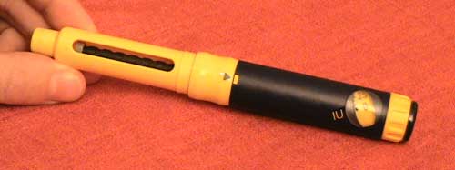 D&eacute;capuchonner le puregon pen